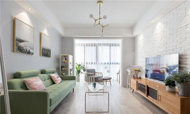 82㎡北歐風(fēng)小戶型環(huán)境清新舒適，效果媲美樣板間