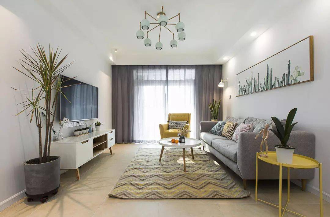 “96㎡的清晰北歐風(fēng)，合理改造+漂亮軟裝，更能體現(xiàn)戶(hù)型的空間感！ 