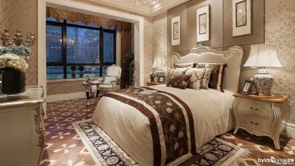 青島別墅軟裝設(shè)計新古典風格